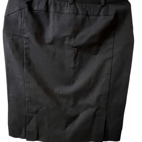 Lauren Ralph Lauren Skirt size 2 Gold Zipper/ Logo LRL pencil straight workwear - Picture 3 of 12